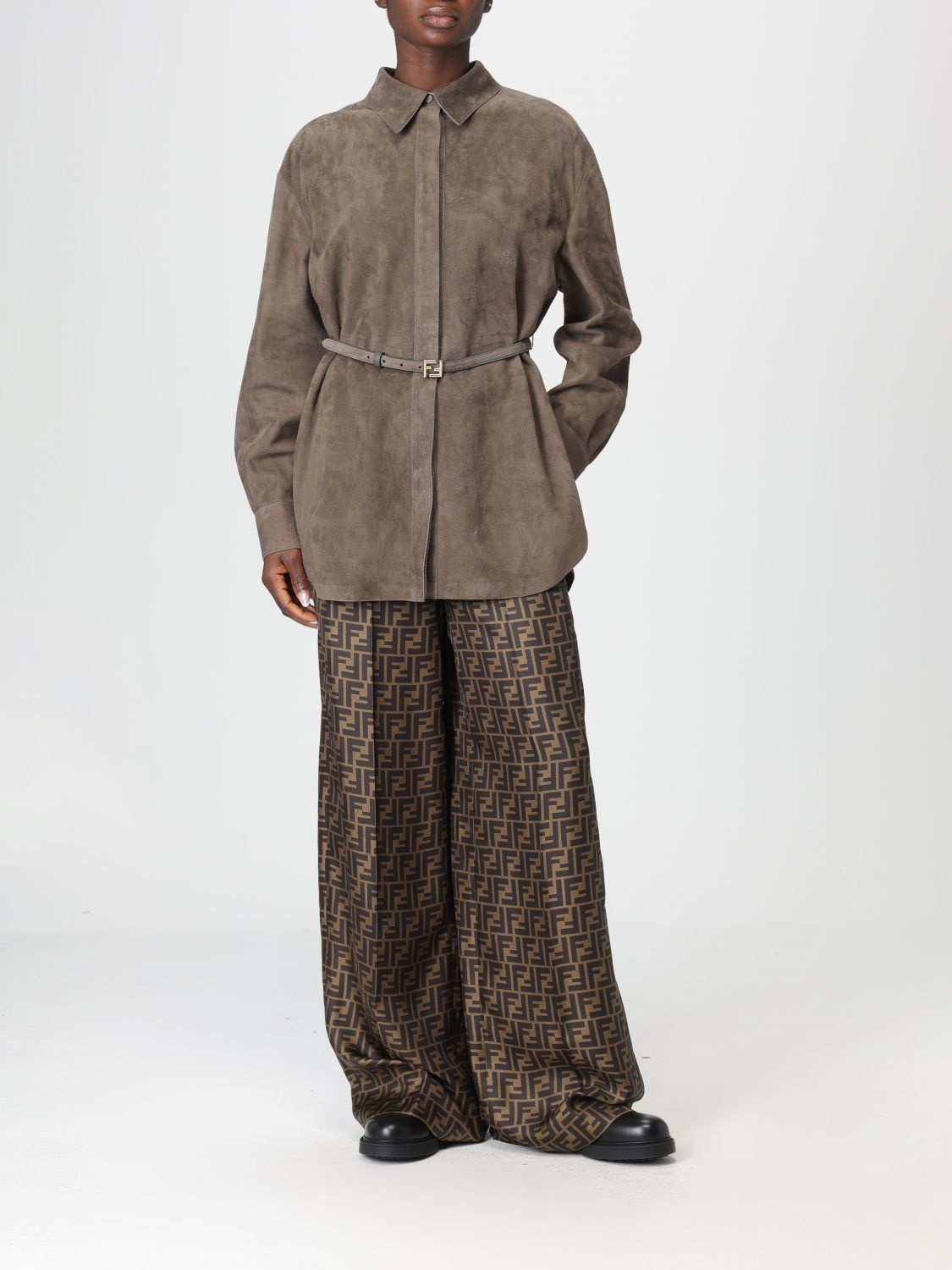 [Fendi] Shirts Long Sleeve FW25 FPT668AVRG F1T6F