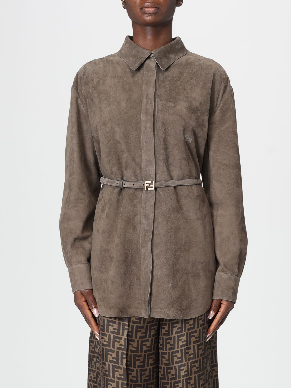 [Fendi] Shirts Long Sleeve FW25 FPT668AVRG F1T6F