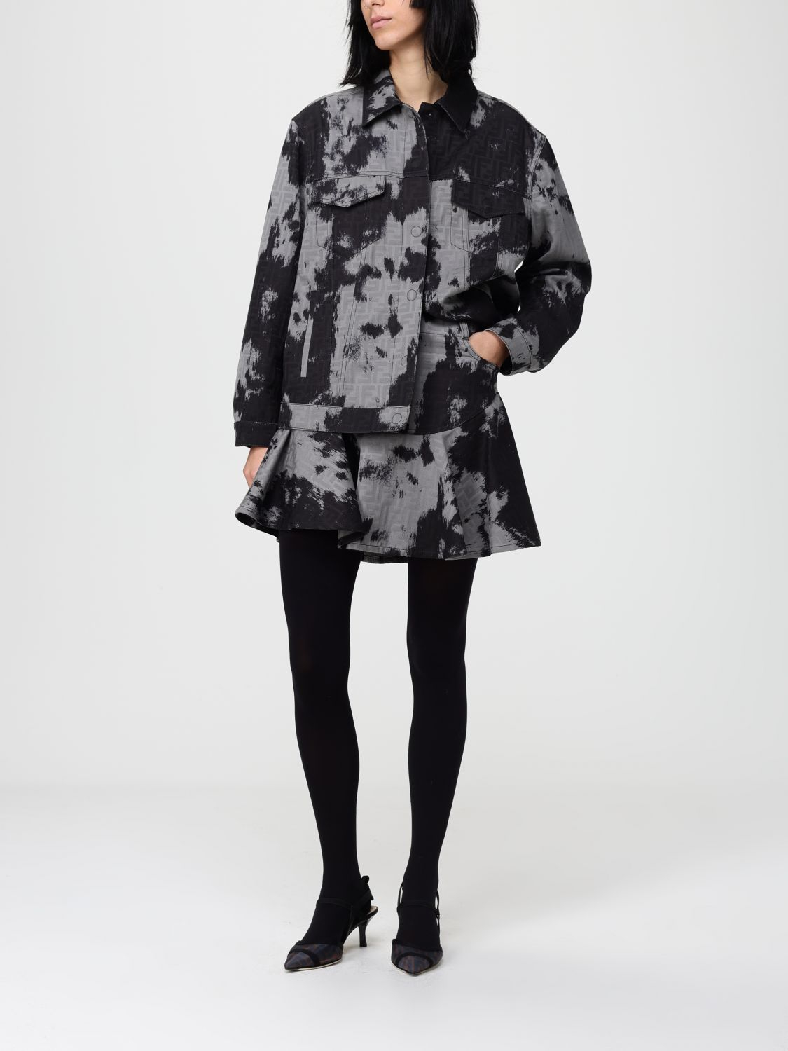 [Fendi] Casual Jacket FW25 FLF798AVF5 F0GME