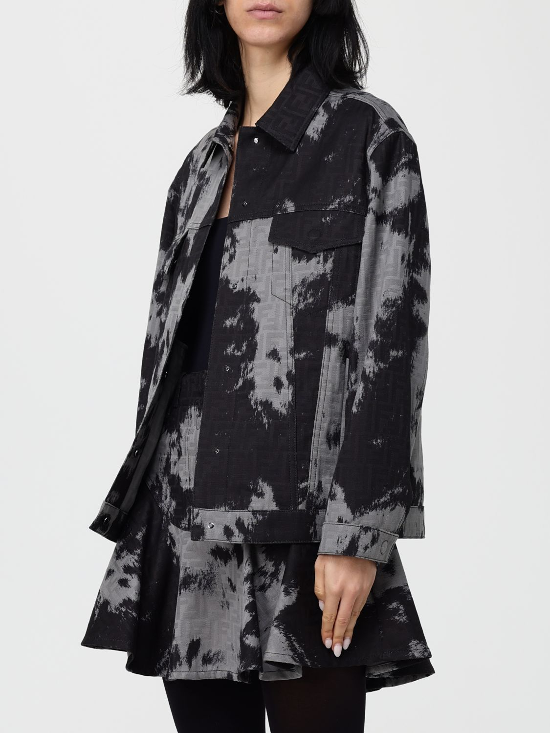 [Fendi] Casual Jacket FW25 FLF798AVF5 F0GME