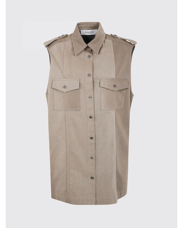 [Golden Goose] Shirts Sleeveless FW25 GWP02464P00207215184