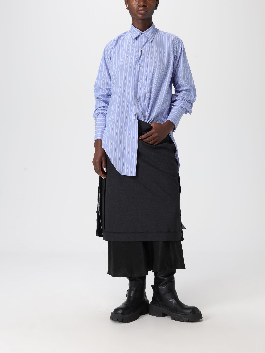 [Maison Margiela] Shirts Long Sleeve FW25 S29DT0006M35625 002F