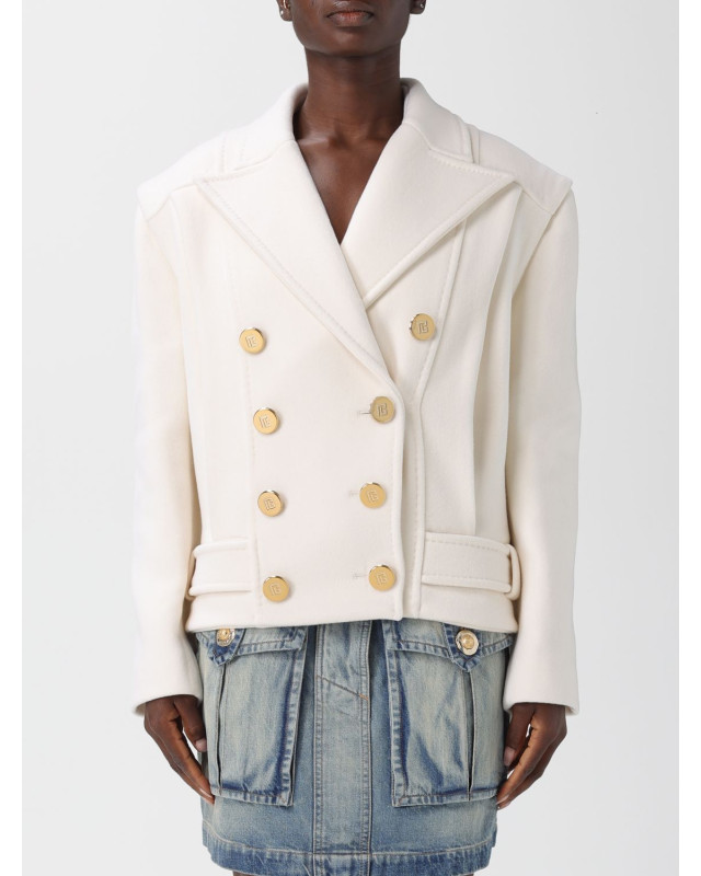 [Balmain] Coat FW25 FF1UA095WB50 0FA