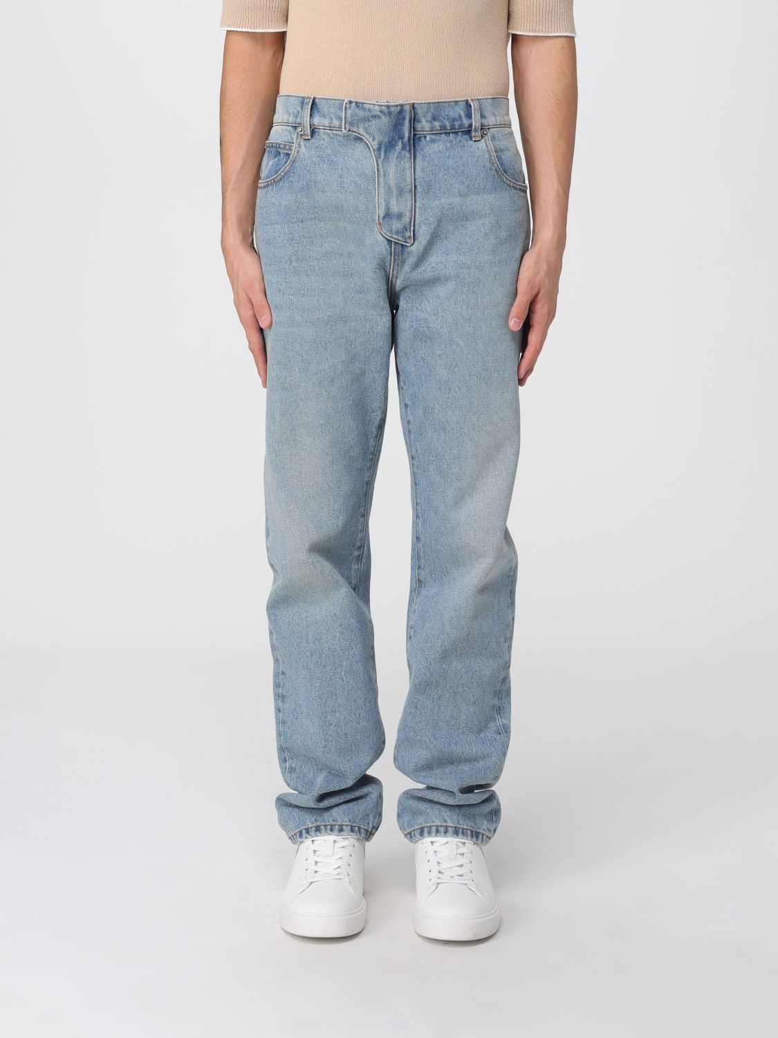 [Balmain] Jeans FW25 FH1MI083DF81 6AW