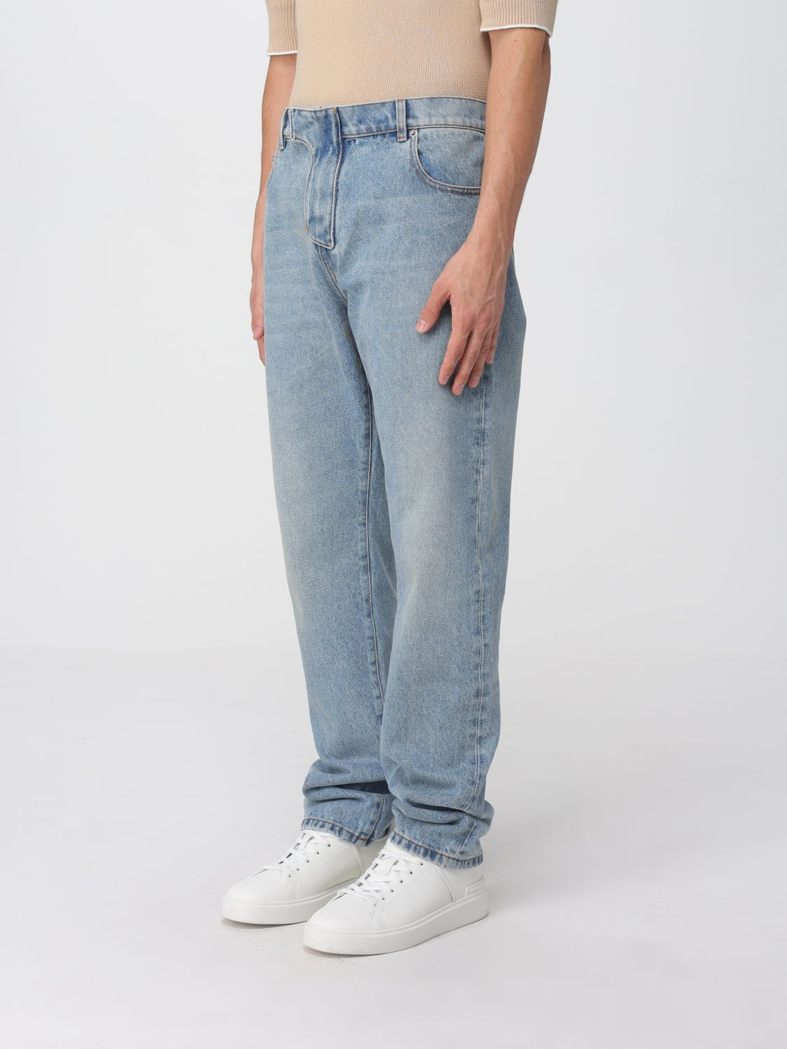 [Balmain] Jeans FW25 FH1MI083DF81 6AW
