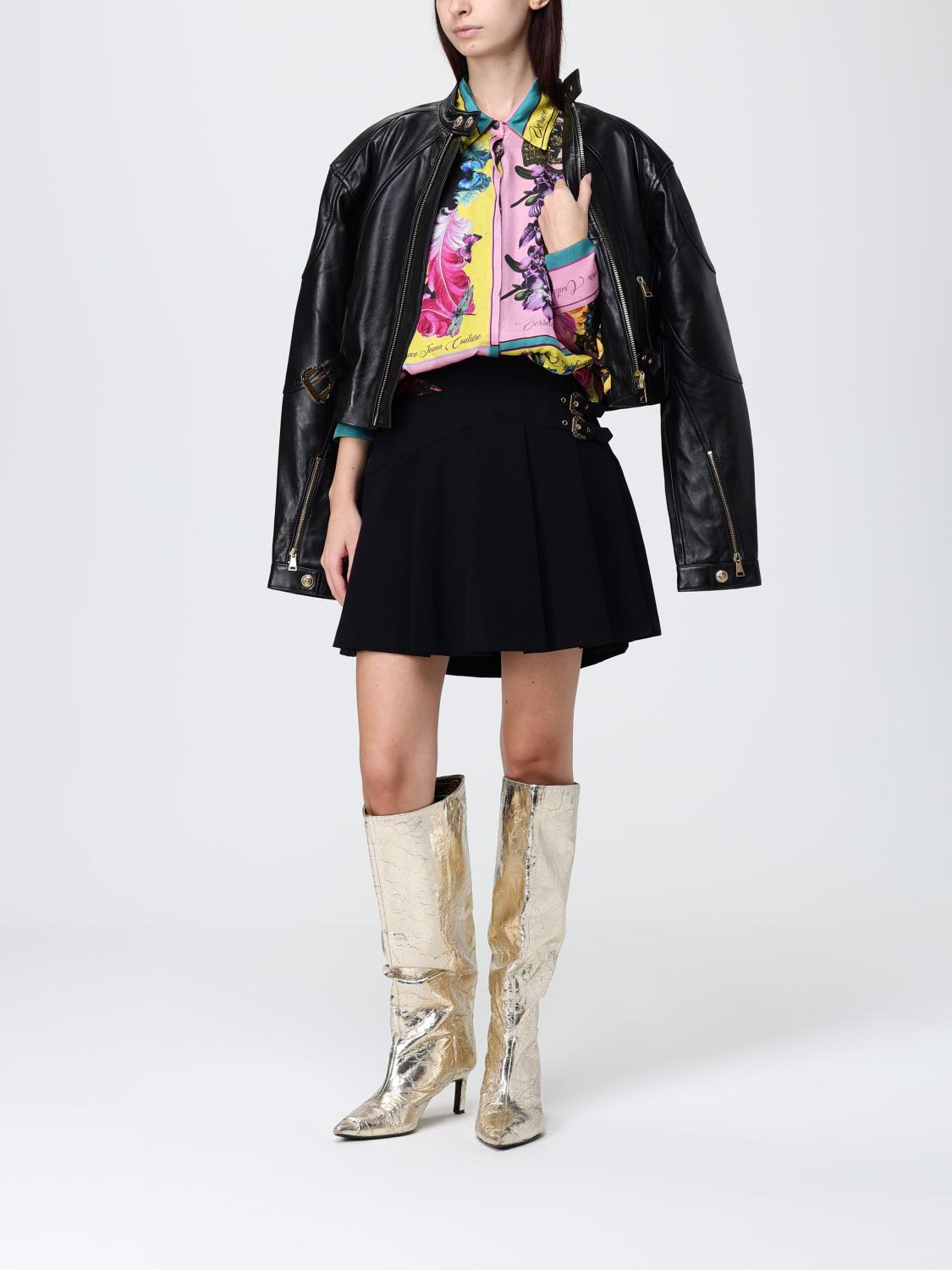 [VERSACE JEANS COUTURE] Shirts Long Sleeve FW25 79HAL2P4NS705 459