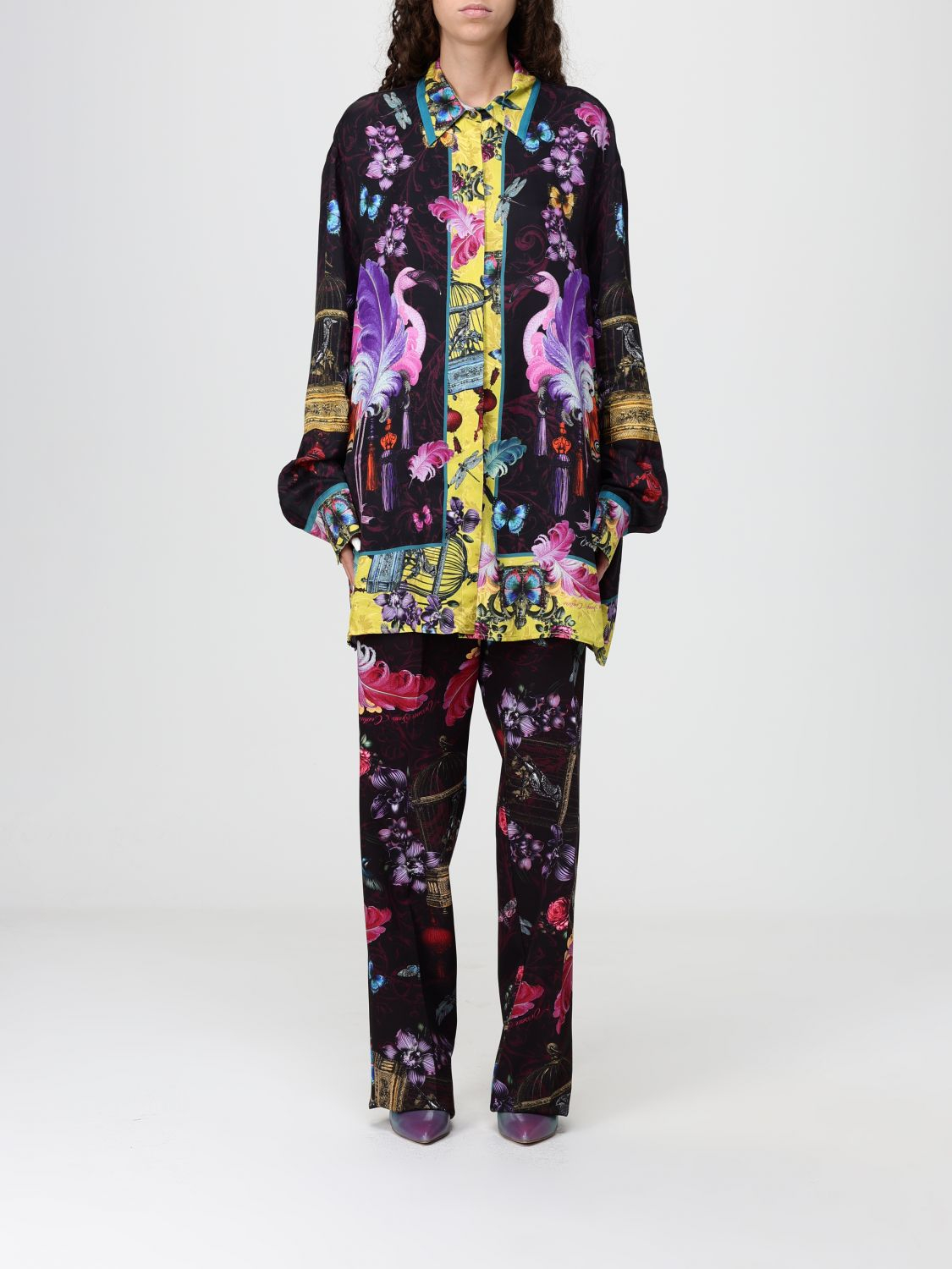 [VERSACE JEANS COUTURE] Shirts Long Sleeve FW25 79HAL2P2NS727 U39