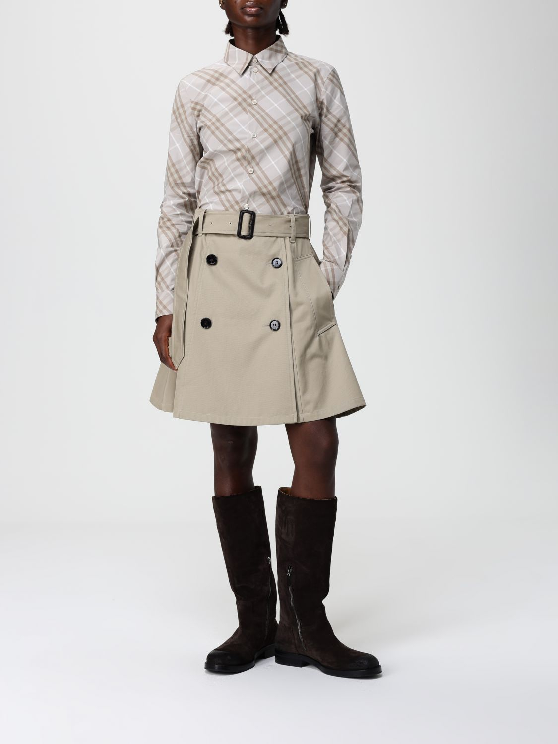 [Burberry] Mini skirt FW25 8116006