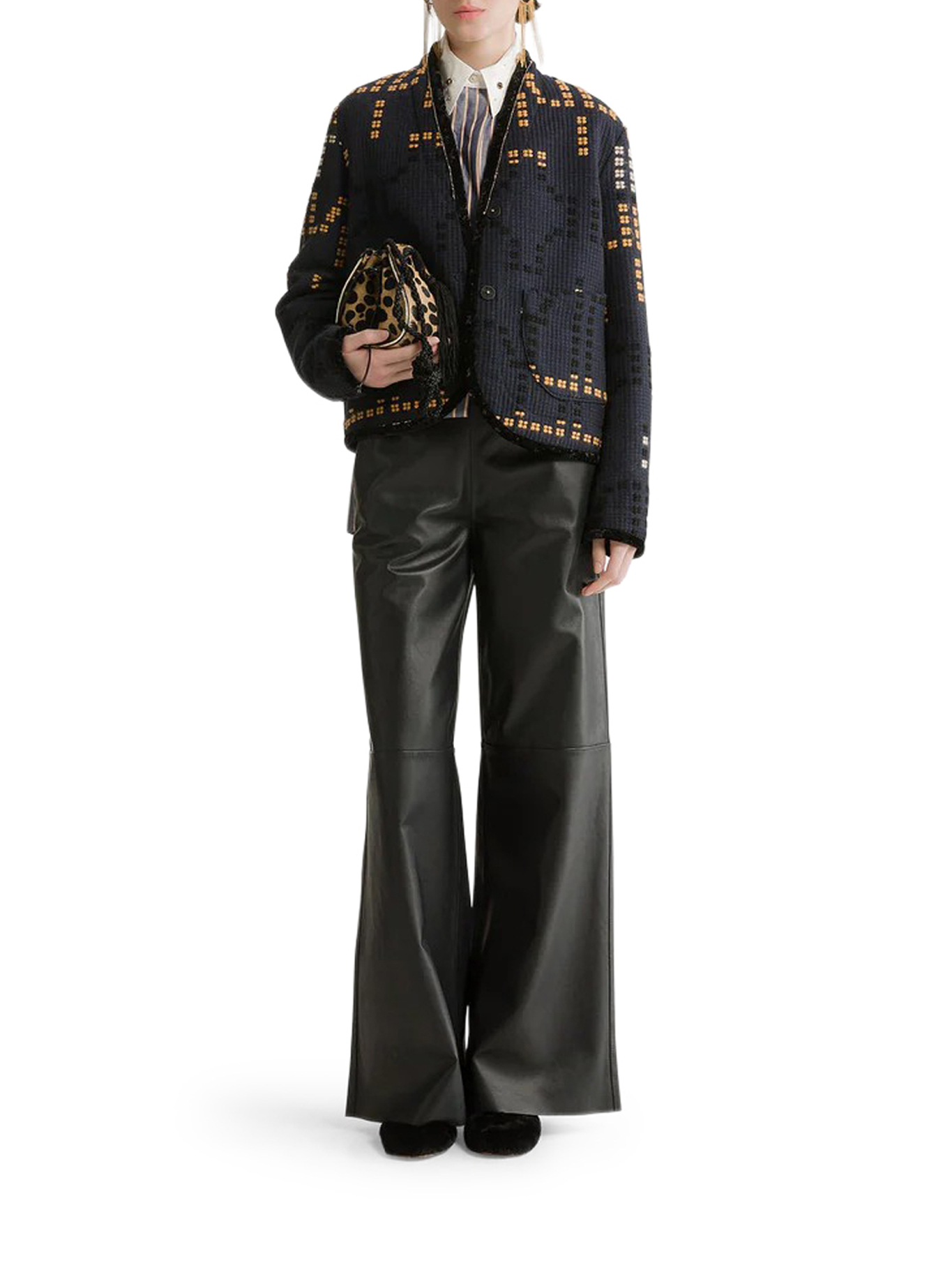 [Forte Forte] Jacket FW26 15004F50A5014 NIGHT