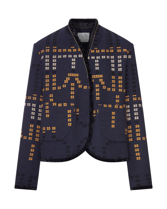 [Forte Forte] Jacket FW26 15004F50A5014 NIGHT