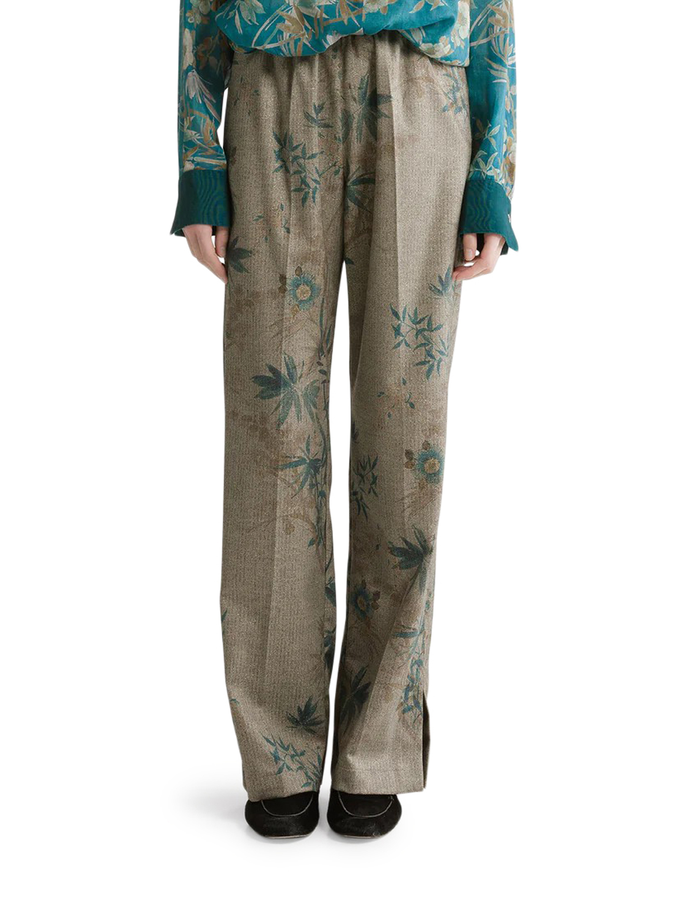 [Forte Forte] Trousers FW26 15121F50A6055 JADE