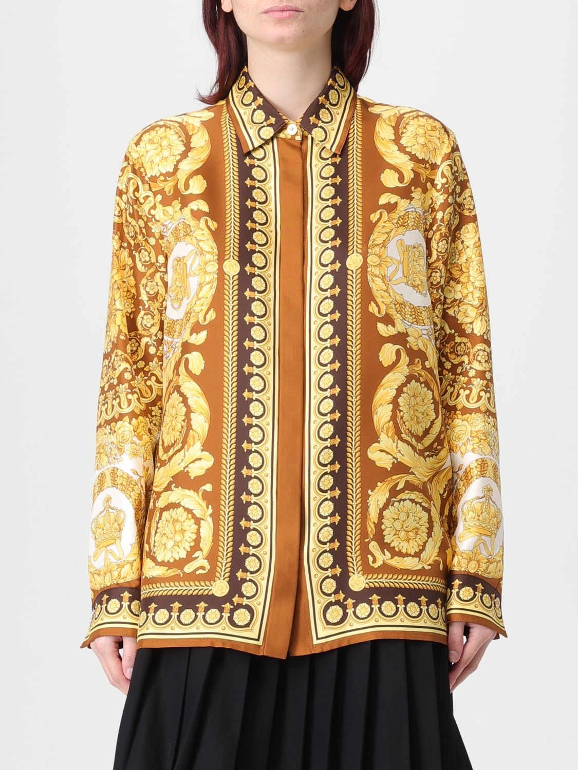 [Versace] Shirts Long Sleeve FW25 10013601A15215 5N790