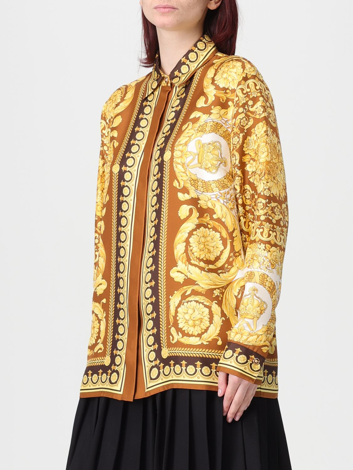 [Versace] Shirts Long Sleeve FW25 10013601A15215 5N790