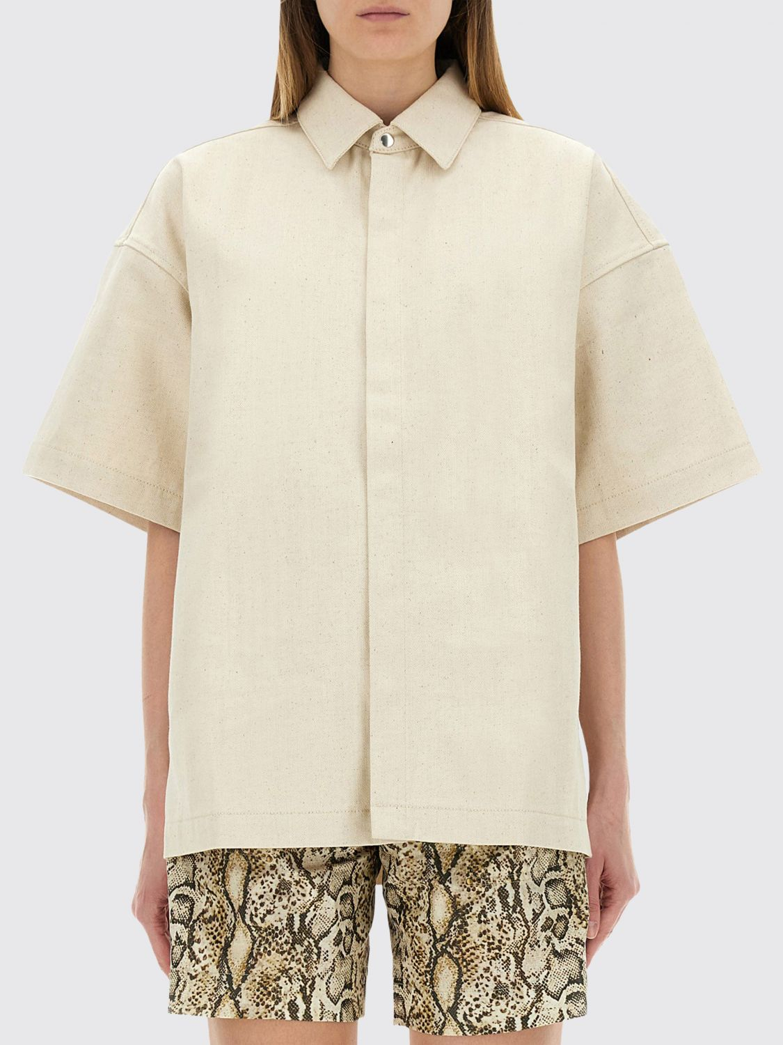 [Jil Sander] Shirts Short Sleeve FW25 J40DL0166J45285 272