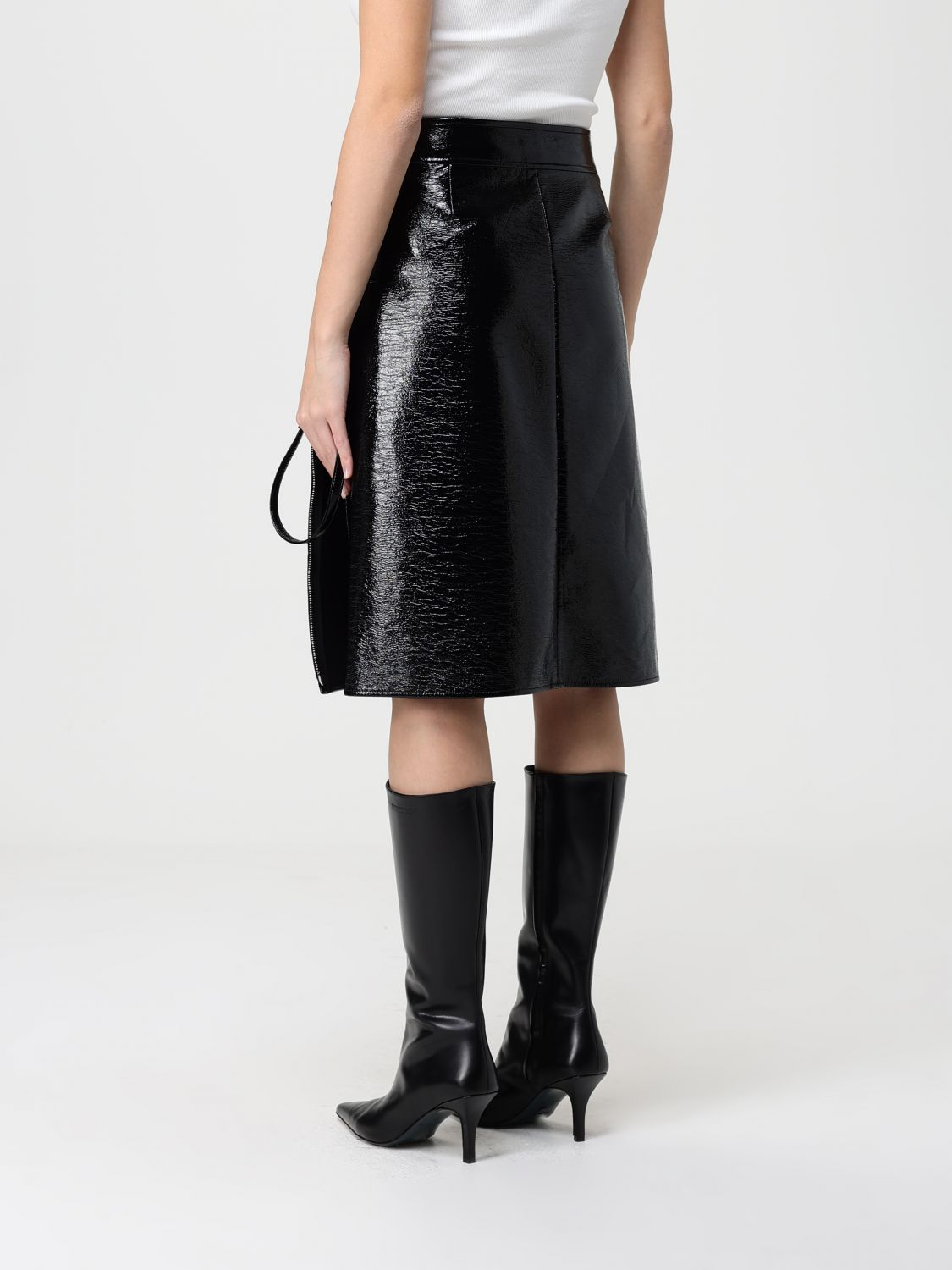 [Courreges] Midi skirt FW25 325CJU311VY0014 9999