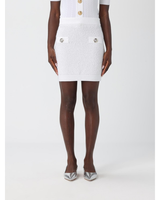 [Balmain] Mini skirt FW25 FF1LB015KI74 0FA