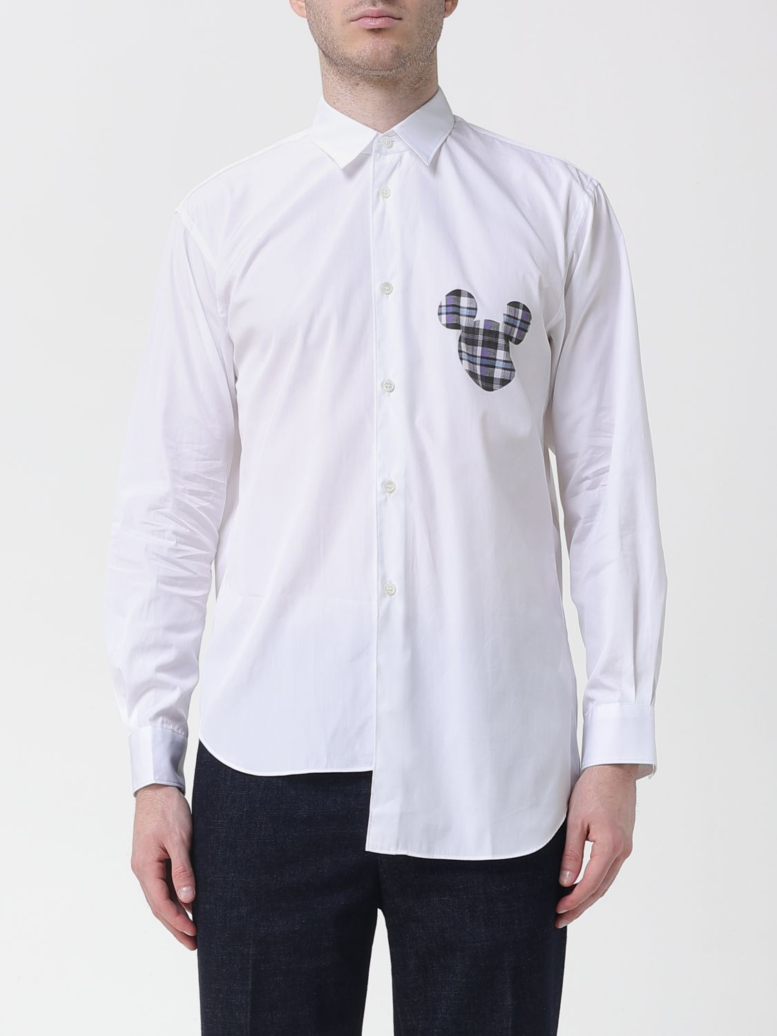 [Comme des Garcons] Shirts Long Sleeve FW25 FOB035 WHITE/CHECK