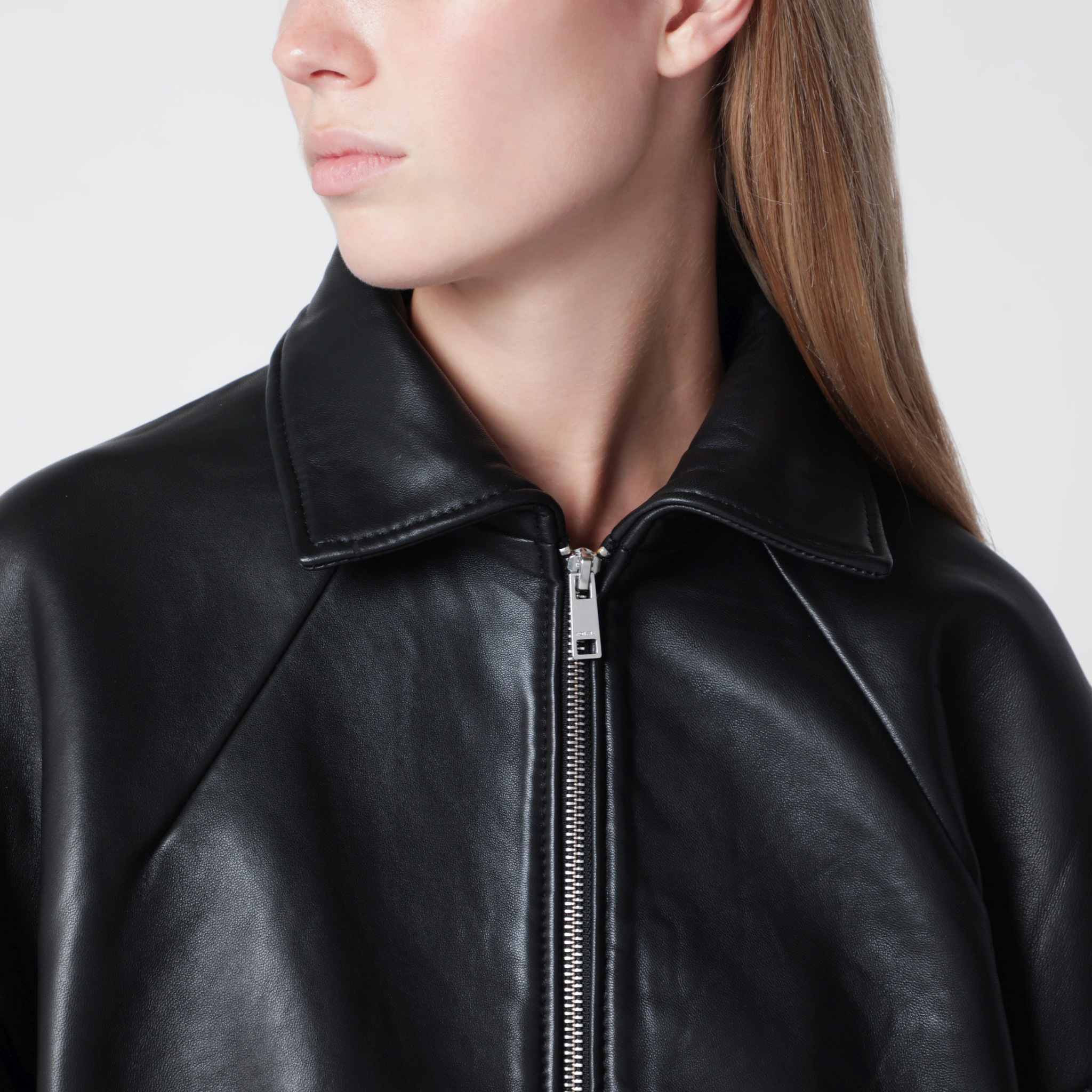 [ROTATE] Leather Jacket FW26 116544100BCR1585
