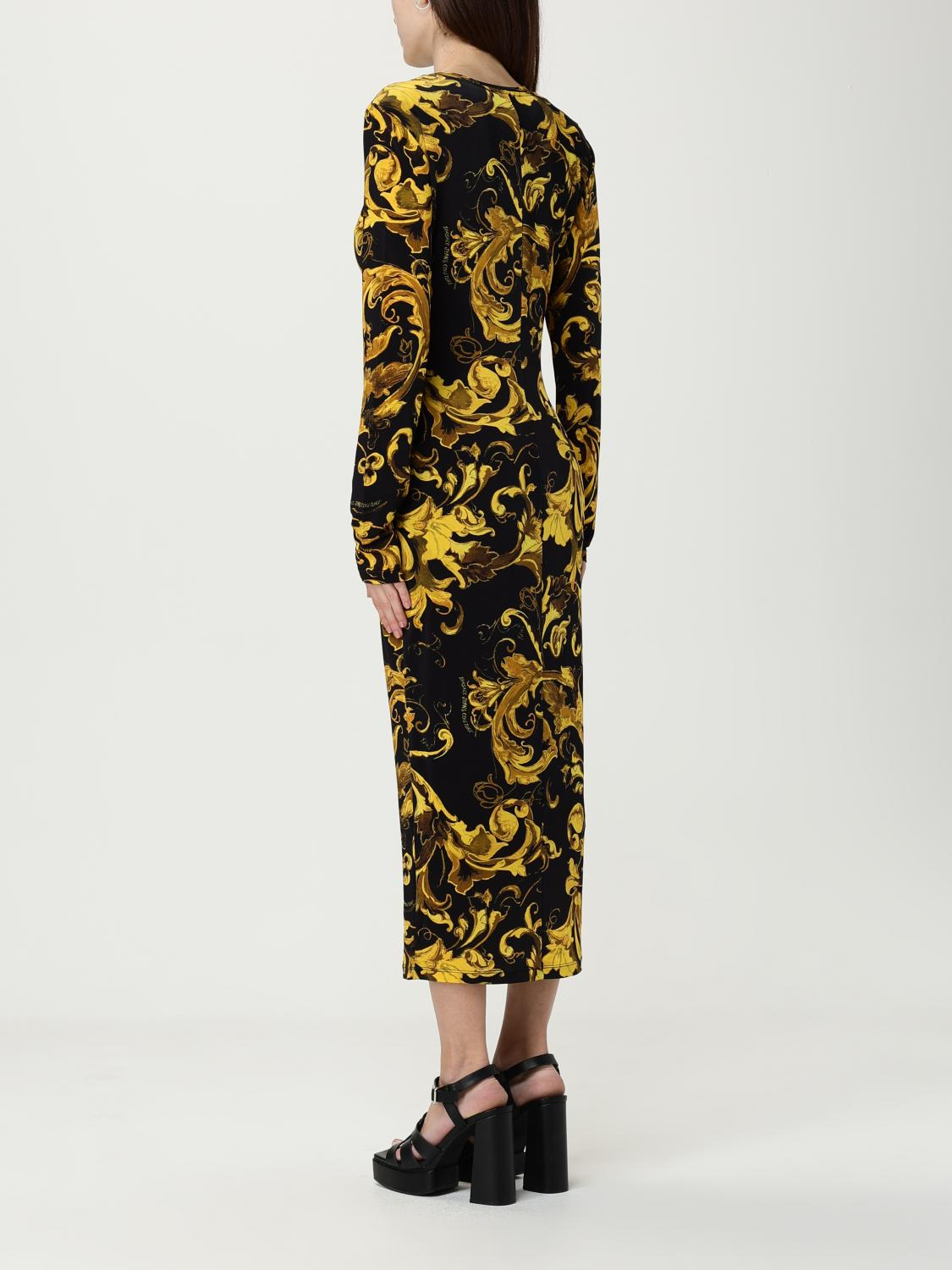 [VERSACE JEANS COUTURE] Long sleeve dress FW25 79HAO920JS500 G89