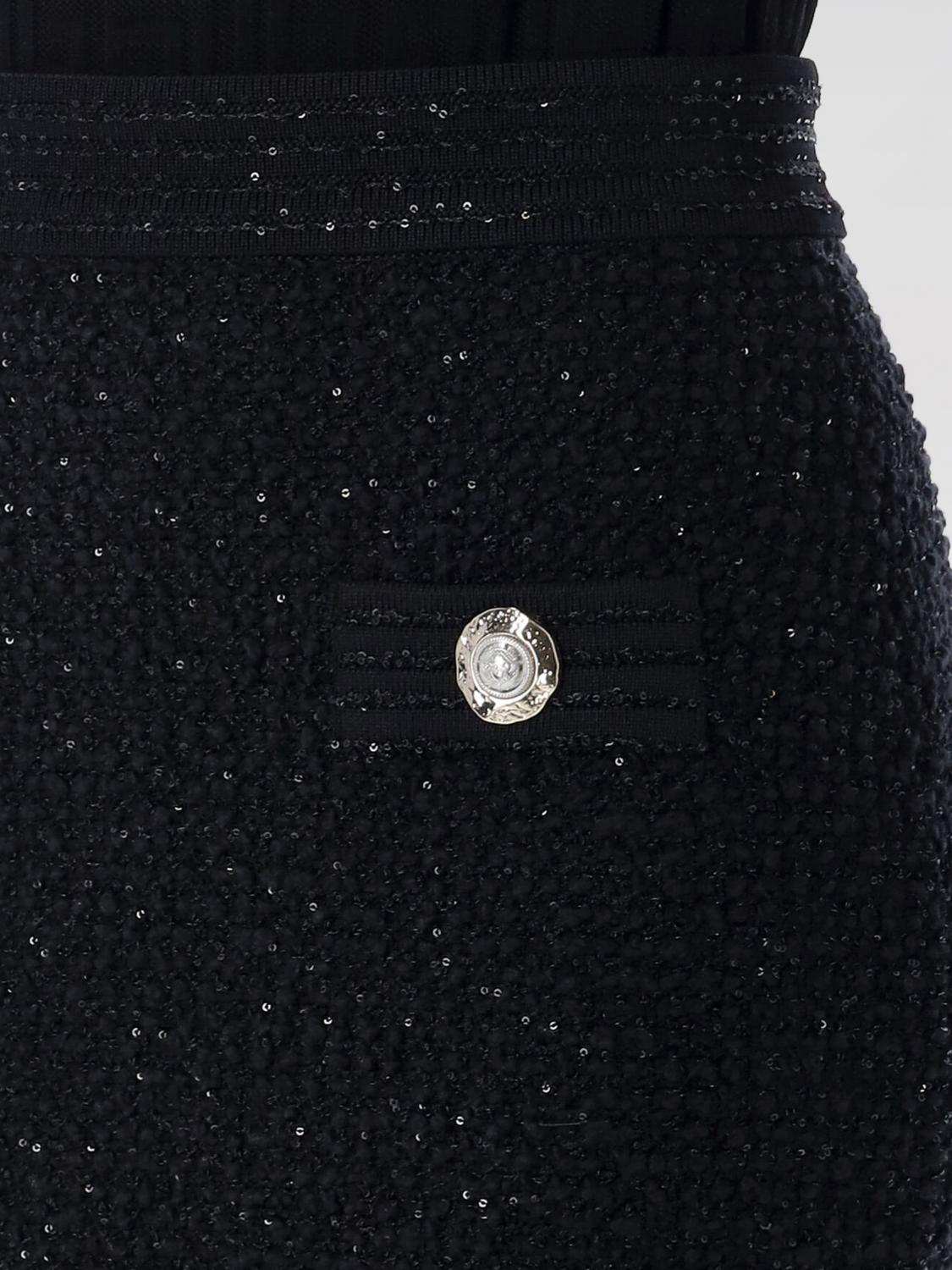 [Balmain] Mini skirt FW25 FF1LB015KI74 0PA