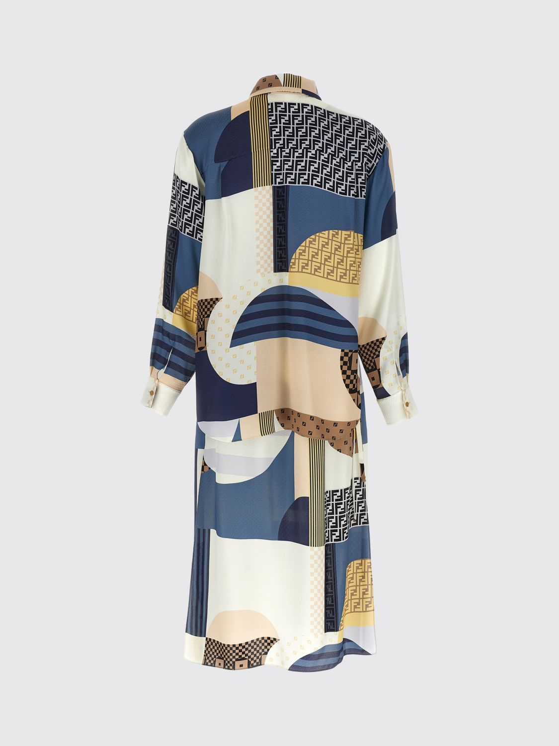 [Fendi] Long sleeve dress FW25 FDD374AUQM F1SAT