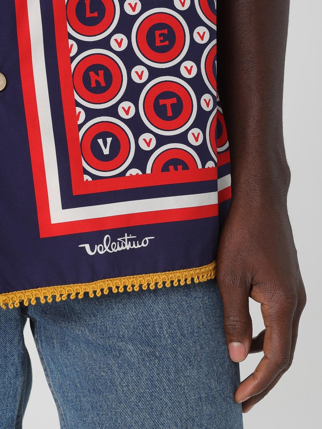 [Valentino] Shirts Long Sleeve FW25 7V3AA111AYQ CLQ