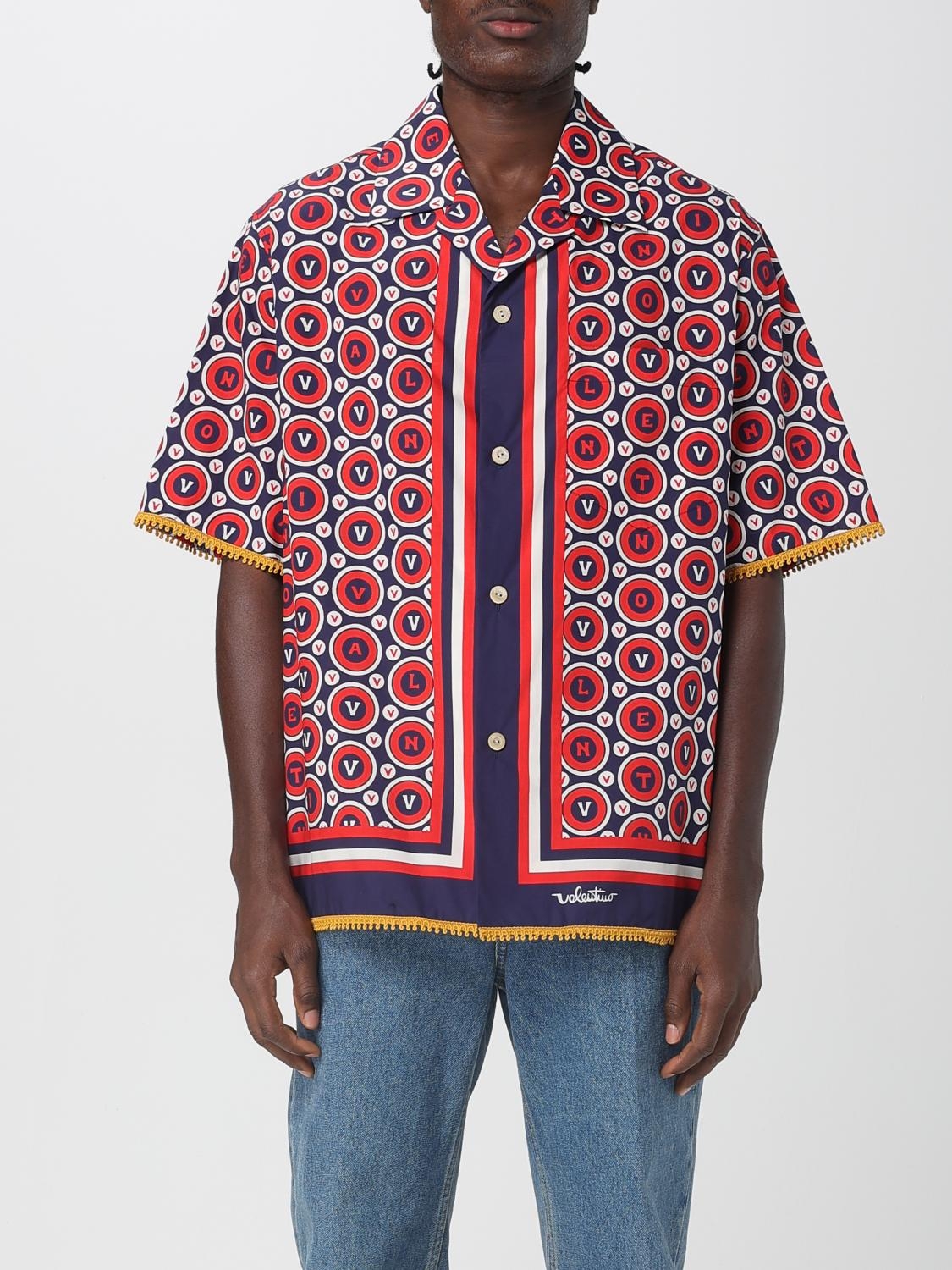 [Valentino] Shirts Long Sleeve FW25 7V3AA111AYQ CLQ
