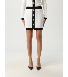 [Balmain] Mini skirt FW25 FF1LB039KI64 GAB