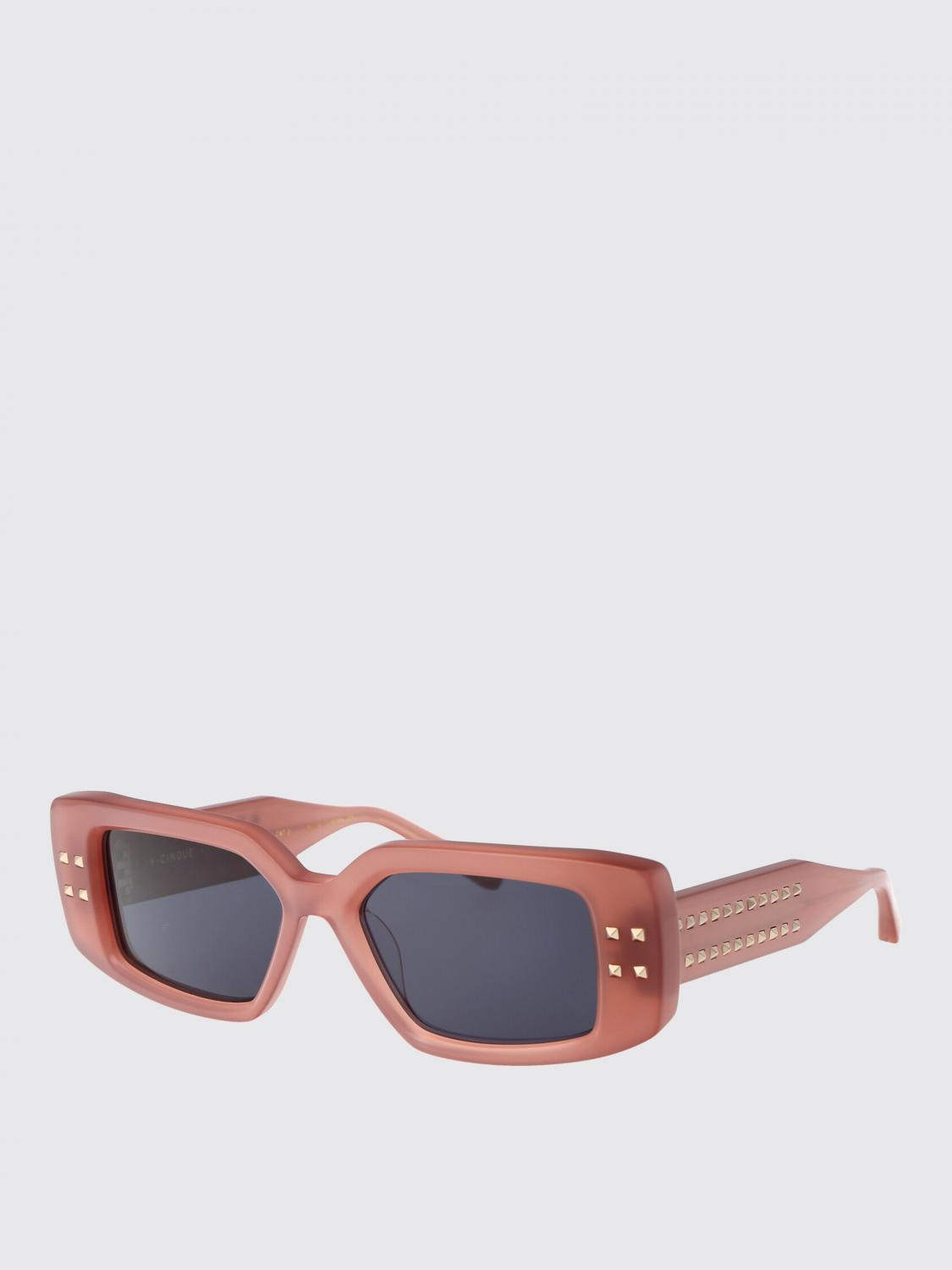 [Valentino Garavani] Sunglasses FW25 VLS-108C-53 PNK-GLD