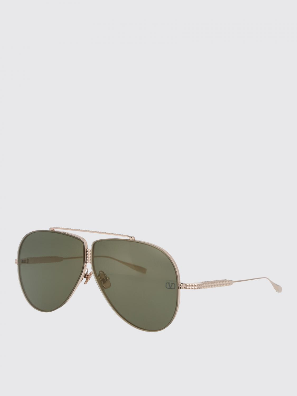 [Valentino Garavani] Sunglasses FW25 VLS-100B-64 B WHITE GOLD W/ G-15 GOLD FLASH MIRROR