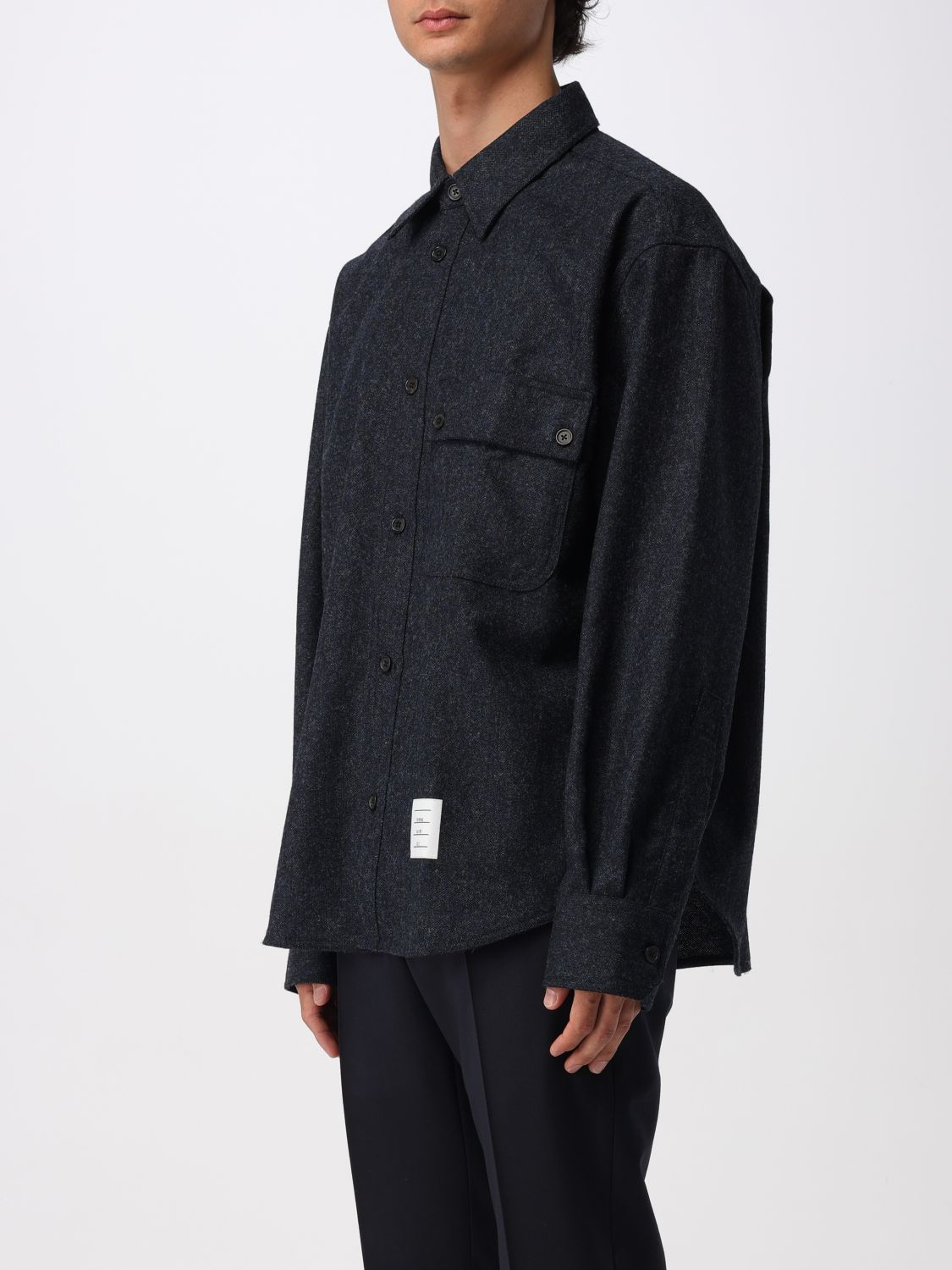 [Thom Browne] Shirts Long Sleeve FW25 MWL420A05385 415