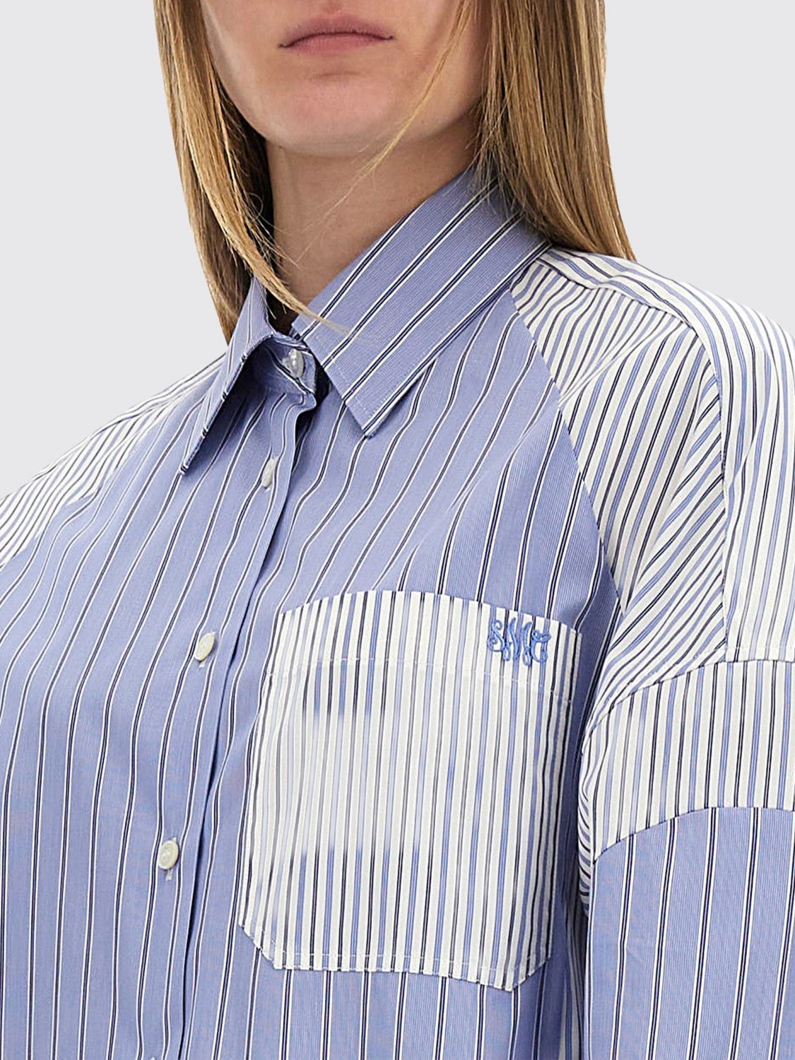 [Stella McCartney] Shirts Long Sleeve FW25 6201363FR115 8525