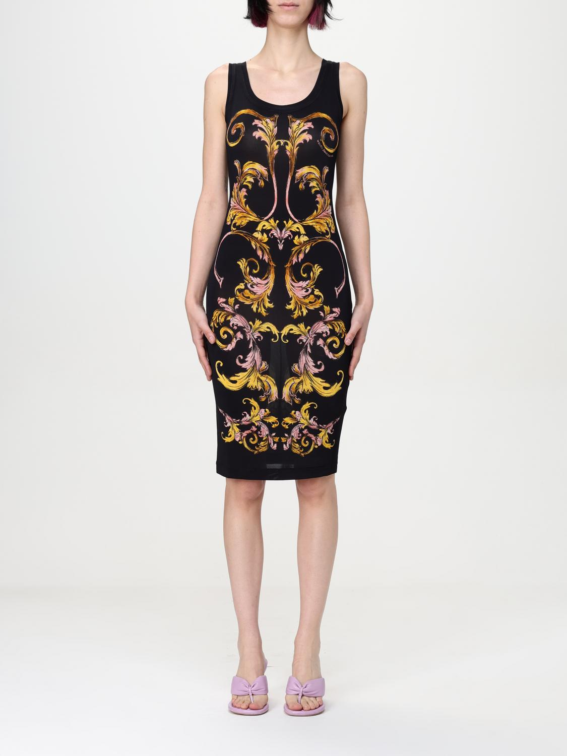 [VERSACE JEANS COUTURE] Sleeveless dress SS25 78HAO9P6JS473 G89