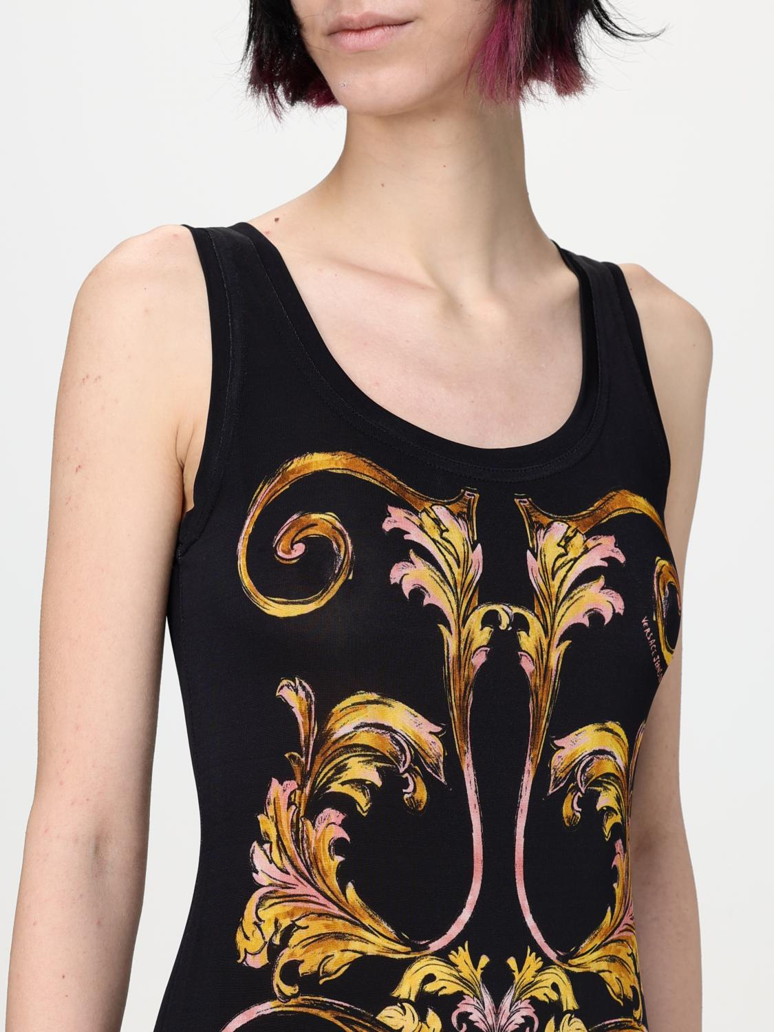 [VERSACE JEANS COUTURE] Sleeveless dress SS25 78HAO9P6JS473 G89