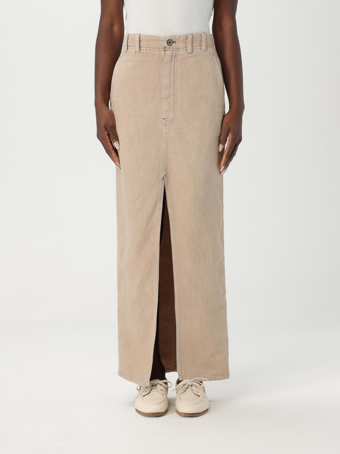 [Brunello Cucinelli] Long skirt SS25 ML996G3822 C2910