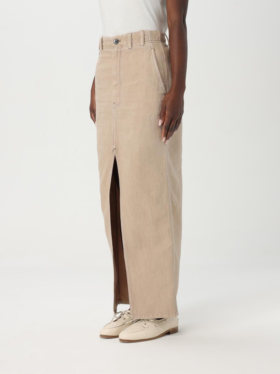 [Brunello Cucinelli] Long skirt SS25 ML996G3822 C2910
