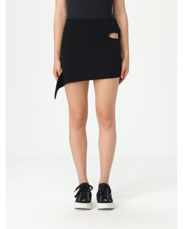 [Courreges] Mini skirt FW25 125MJU231FI0001 9999