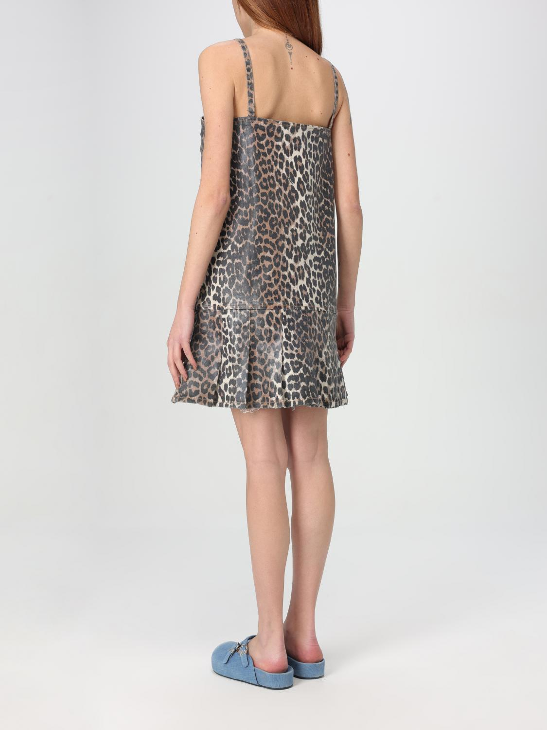 [GANNI] Sleeveless dress FW25 J1661 943