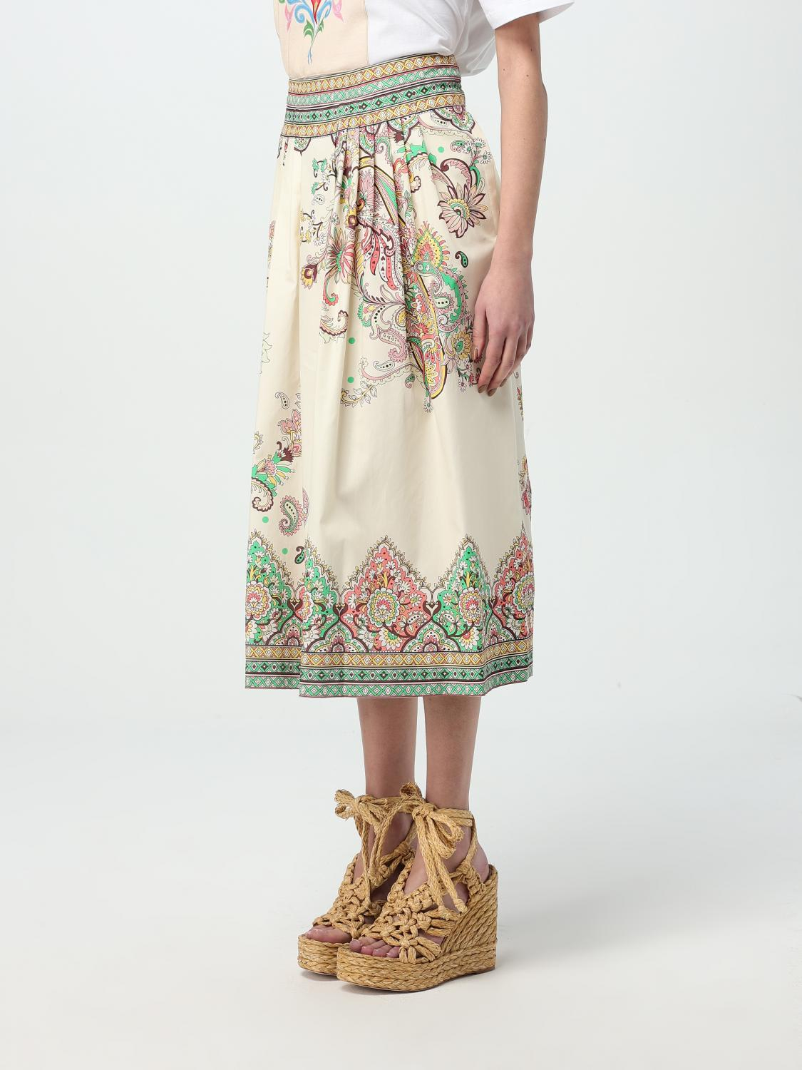 [Etro] Midi skirt SS25 WRFA011299SP5B8 X0802