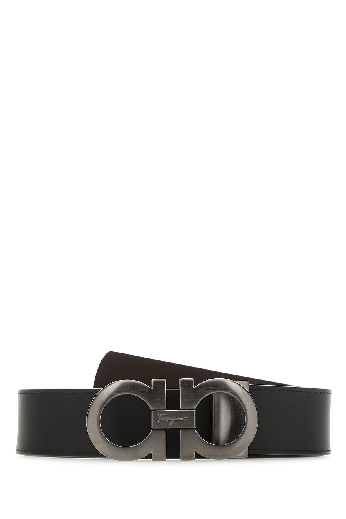 [Salvatore Ferragamo] Belt FW26 675542464231 NEROHICKORY