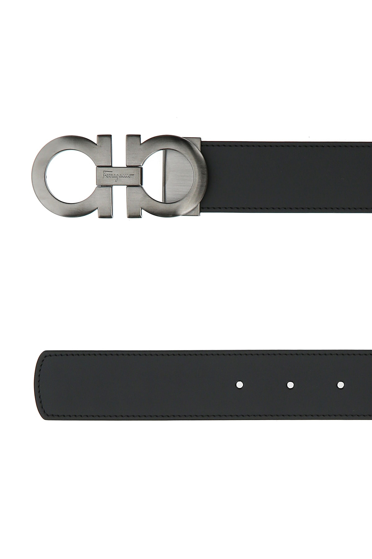 [Salvatore Ferragamo] Belt FW26 675542464231 NEROHICKORY