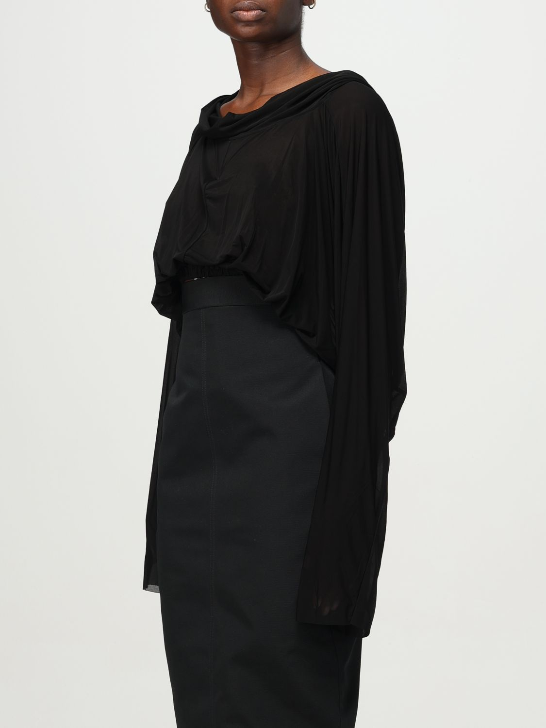 [Rick Owens] T-shirts Long Sleeve FW25 RO01E7278BZ 09