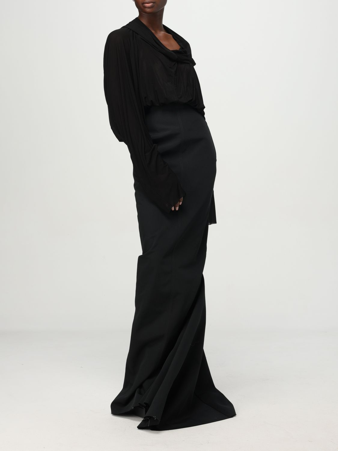 [Rick Owens] T-shirts Long Sleeve FW25 RO01E7278BZ 09