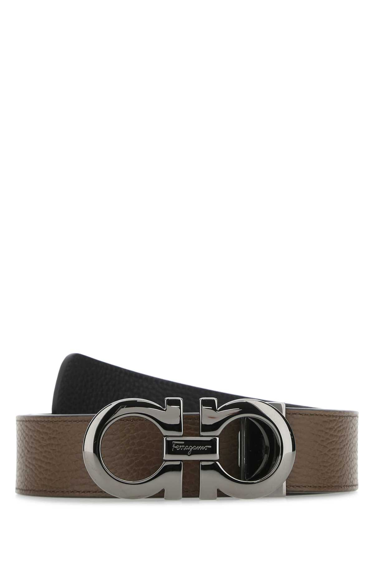 [Salvatore Ferragamo] Belt FW26 675542705614 BROWN
