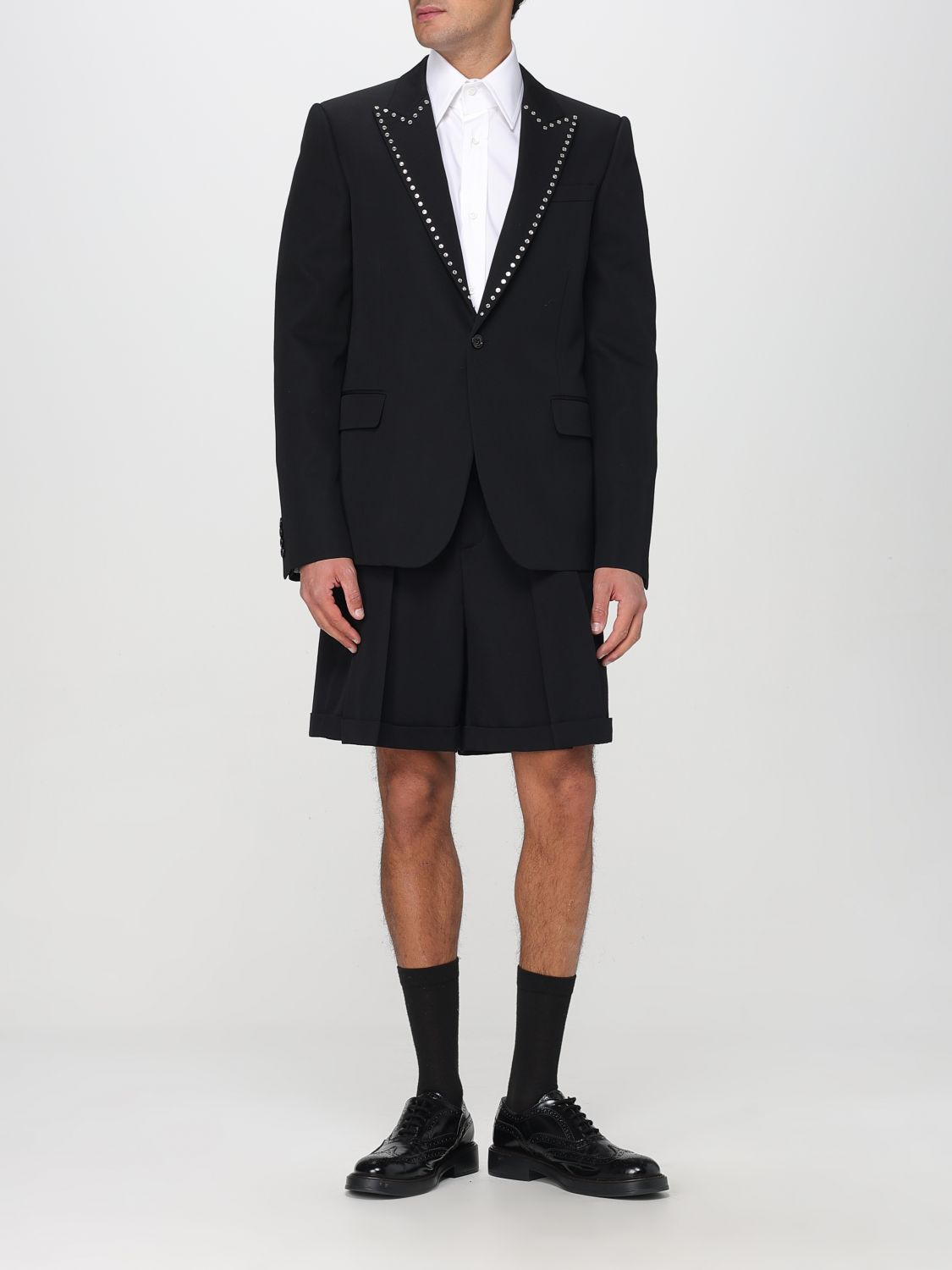 [McQueen] Shirts Long Sleeve FW25 809346QNAAX 9000