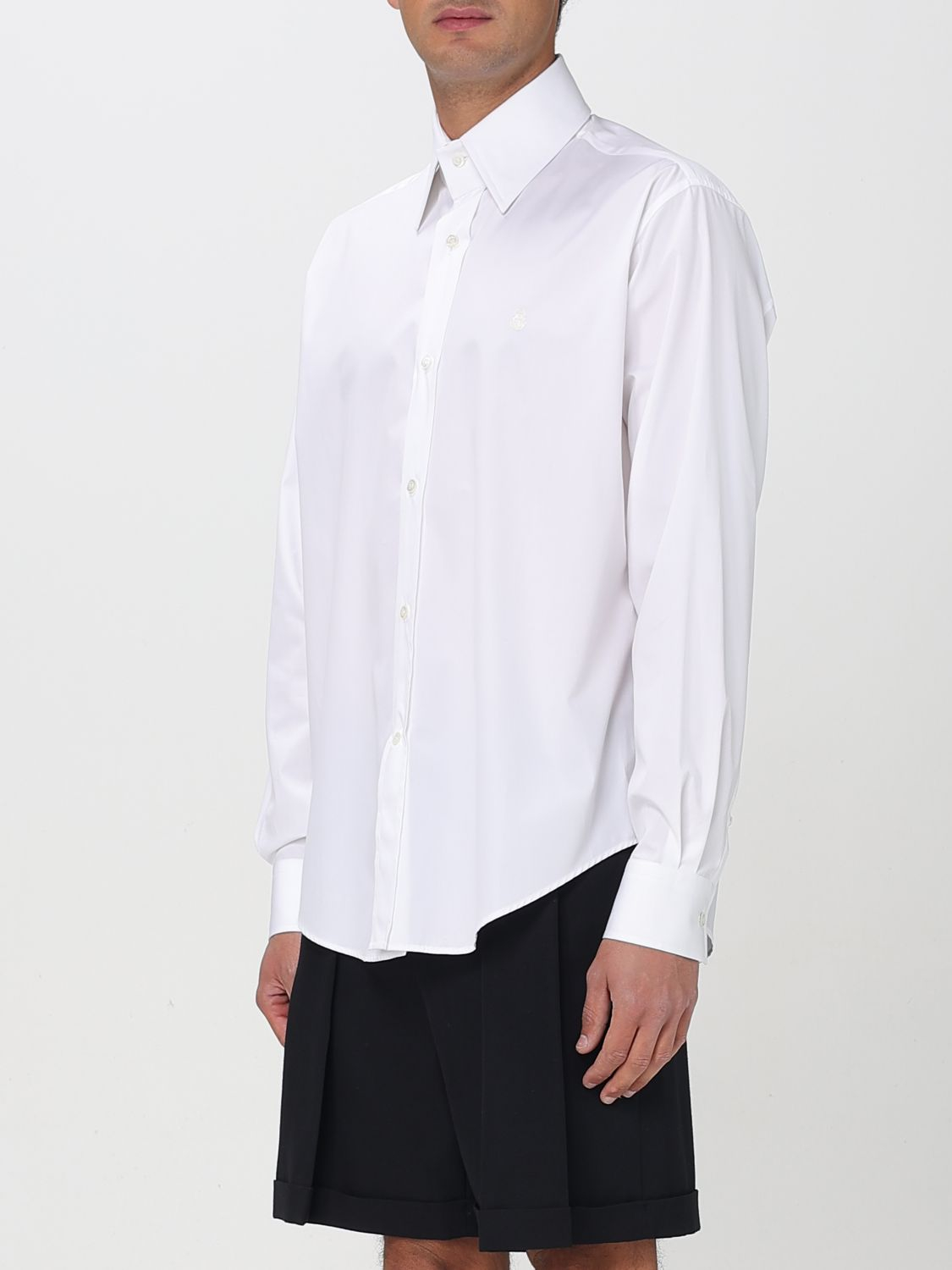[McQueen] Shirts Long Sleeve FW25 809346QNAAX 9000