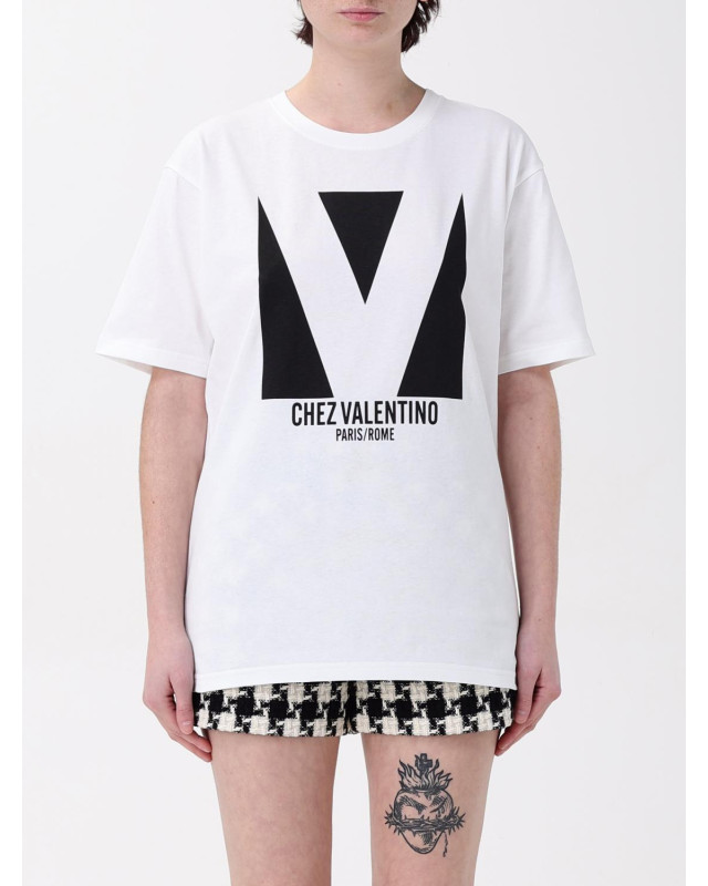 [Valentino] T-shirts Short Sleeve FW25 6B3MG24H95W A03