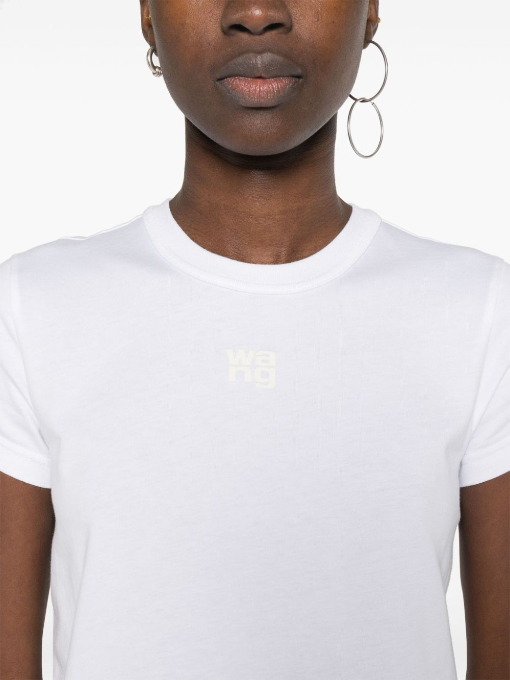 [ALEXANDER WANG] T-shirts Short Sleeve SS26 4CC3241521 100