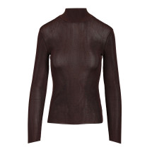 [Self-portrait] Knitwear FW25 PF25-116T-BRBROWN