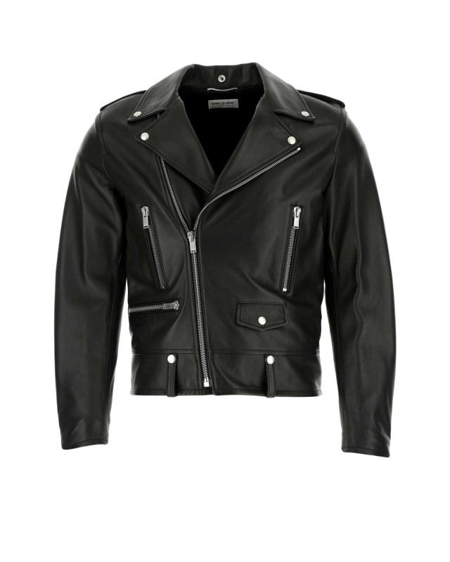 [Saint Laurent] Leather Jacket FW26 484284Y5YA2 1000